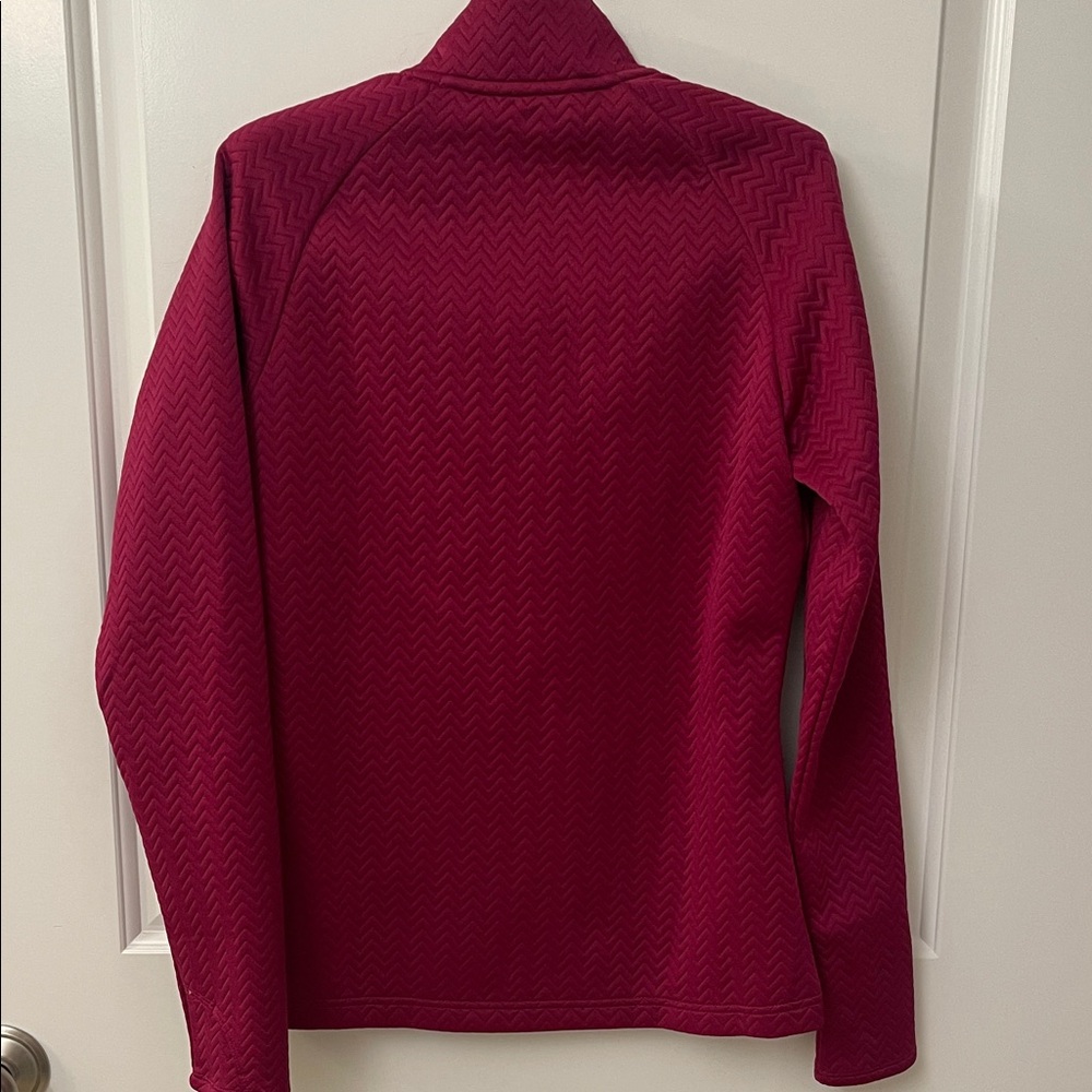 adidas Women's Burgundy Ski Jacket - Picture 10 of 13